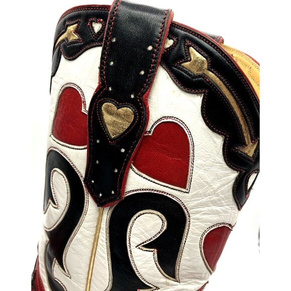 $1.9K 6.5 C Wide back At The Ranch Heart And Sole Cowgirl Boots - Picture 9 of 12